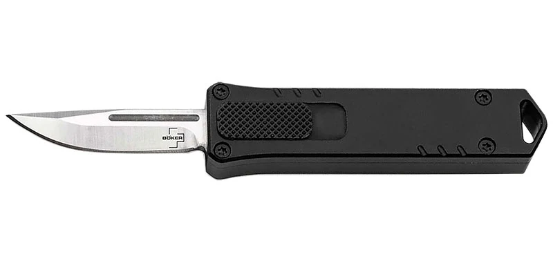 Couteau OTF Mini USB Noir Boker Plus