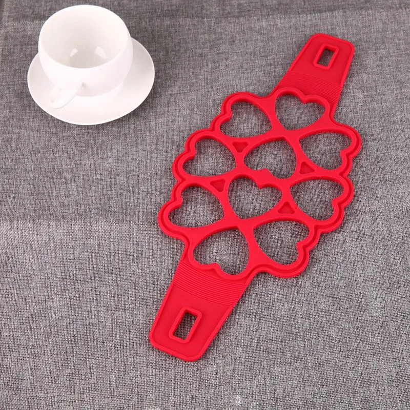 Moules à Pancakes en silicone multiformes