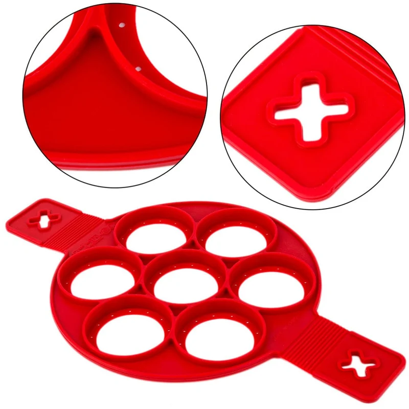 Moules à Pancakes en silicone multiformes