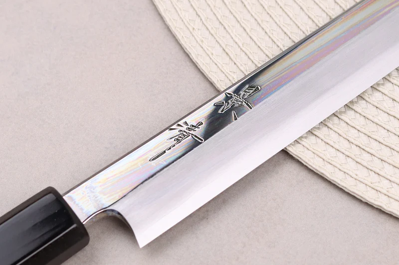 Couteau sakimaru 30cm japonais artisanal Kagekiyo Hirame VG10
