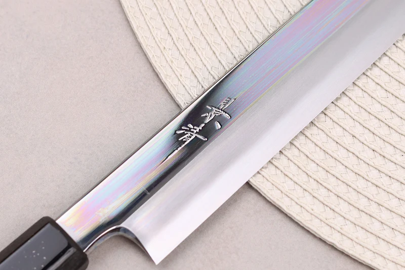 Couteau yanagiba 27cm japonais artisanal Kagekiyo Hirame VG10