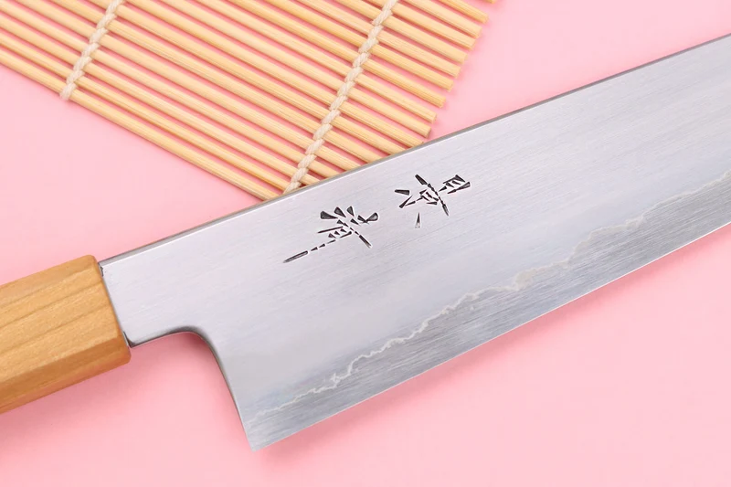 Couteau de chef 21cm japonais artisanal Kagekiyo Sakura Ginsan