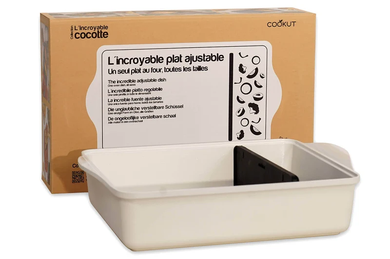 L'Incroyable Plat Ajustable Cookut 40x30cm polaire