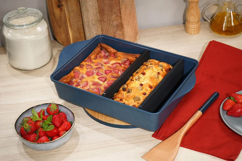 L'Incroyable Plat Ajustable Cookut 40x30cm myrtille