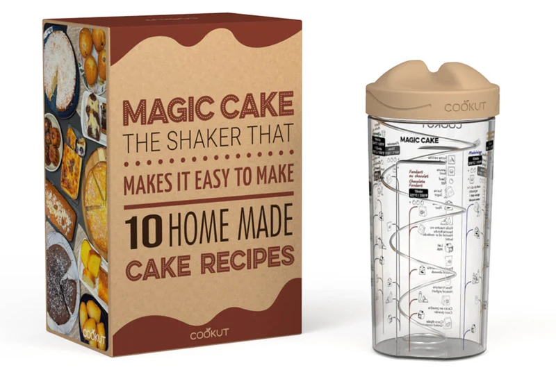 Shaker à gâteaux Cookut Magic Cake 10 recettes