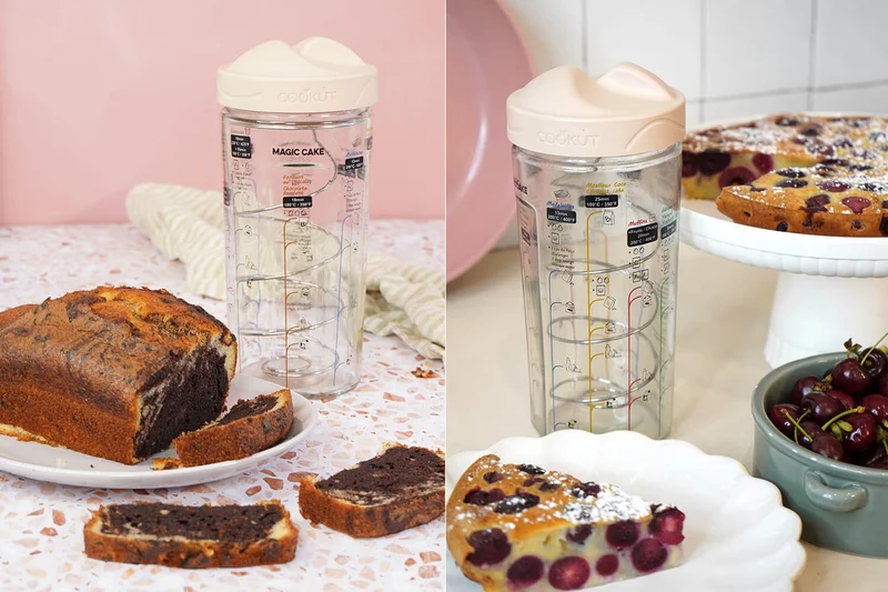 Shaker à gâteaux Cookut Magic Cake 10 recettes