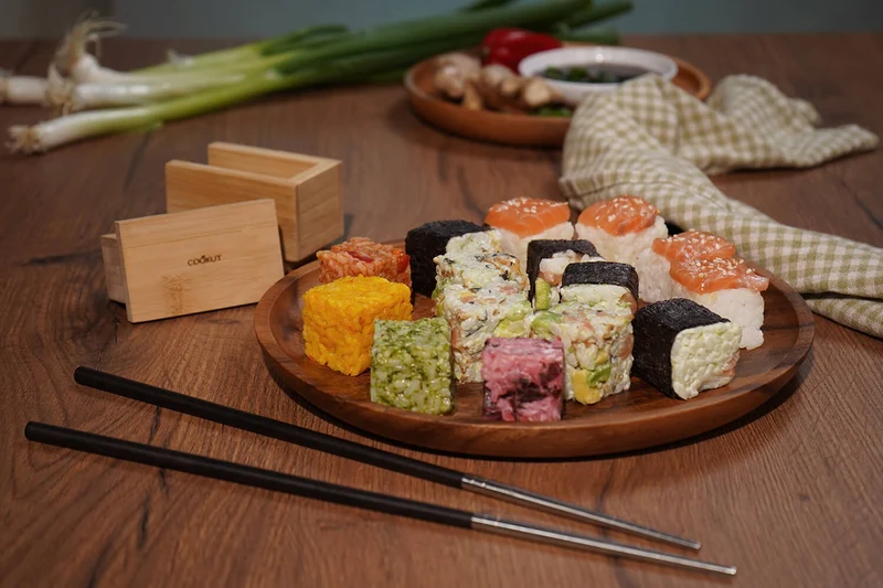 Coffret Cookut Sushi Cube + livret 100 recettes