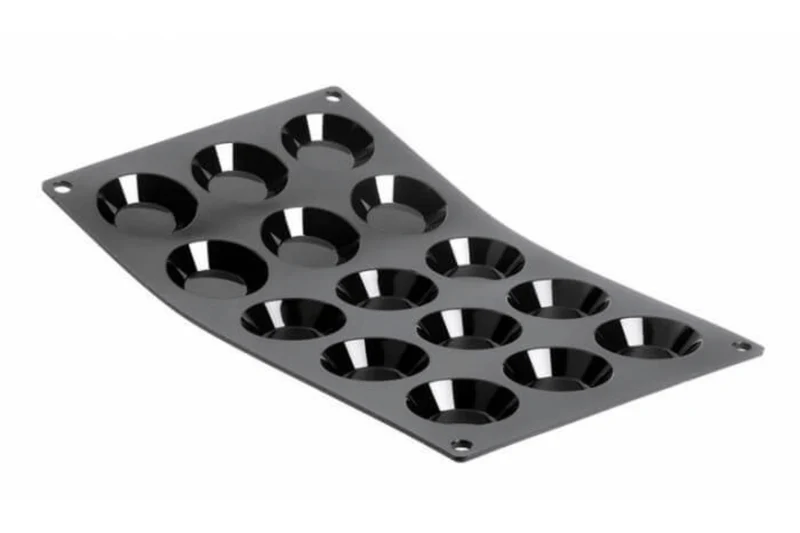 Moule 15 mini tartelettes De Buyer Moul'flex 1975.01 en silicone