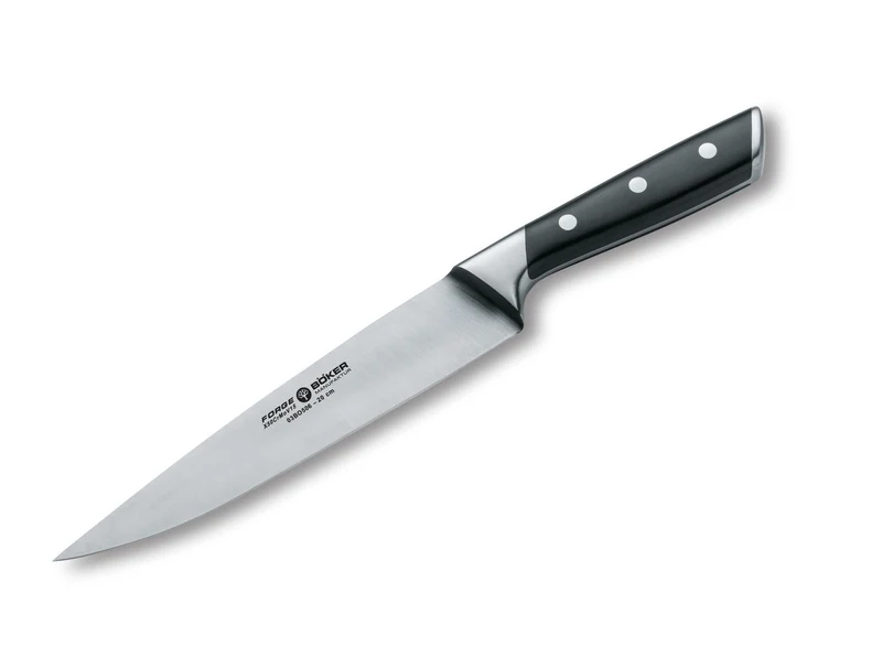 Couteau à découper forgé Boker lame 20cm