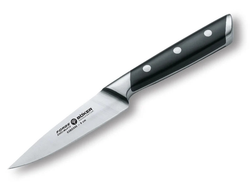 Couteau d'office forgé Boker lame 9cm