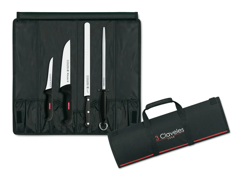 Trousse professionnelle découpe du jambon 3 Claveles