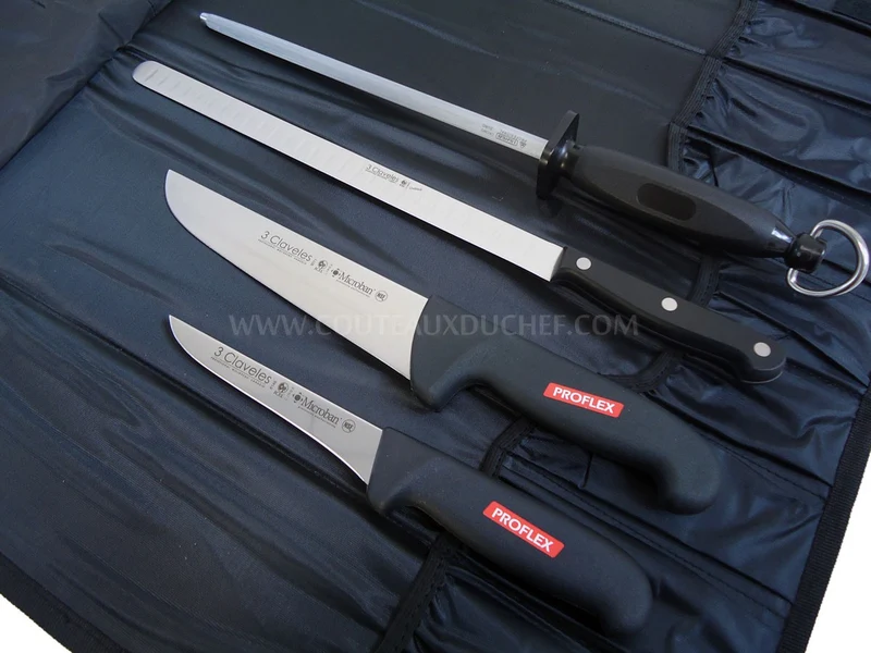 Trousse professionnelle découpe du jambon 3 Claveles
