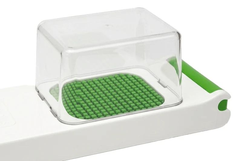 Coupe-légumes ALLIGATOR découpe 5mm + bac receveur