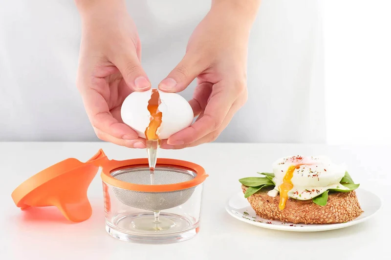 Lot de 2 ustensiles Lékué pour la cuisson des œufs pochés