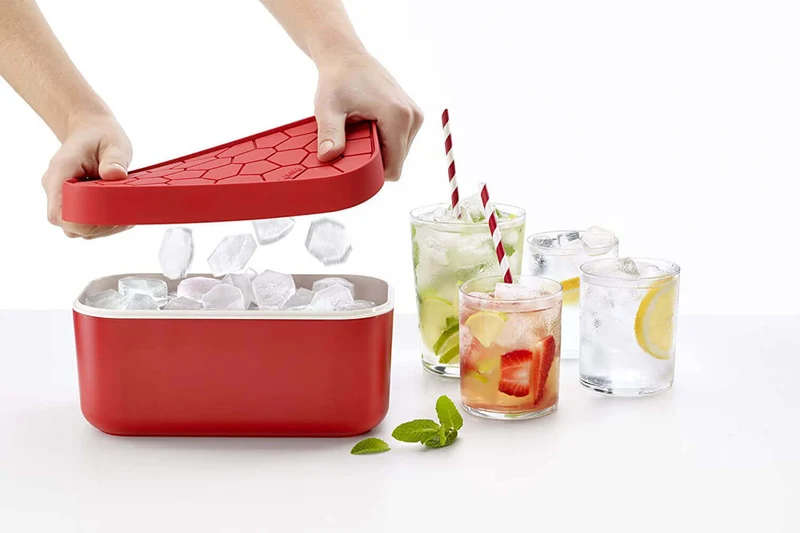 Bac à glaçons Lékué Ice Box - 3 coloris au choix