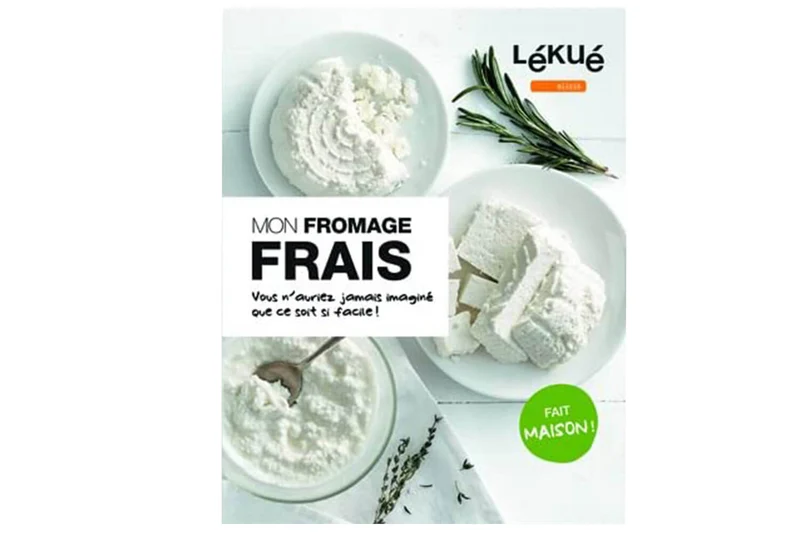 Kit préparation de fromage fait maison Lékué Cheese Maker + Livre de recettes