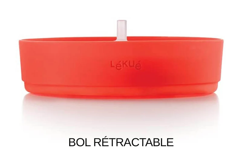 Cuiseur à popcorn pliable Lékué pour micro-ondes