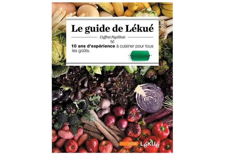 Kit coffret vapeur 3-4 personnes Lékué Tout pour réussir - Guide 70 recettes