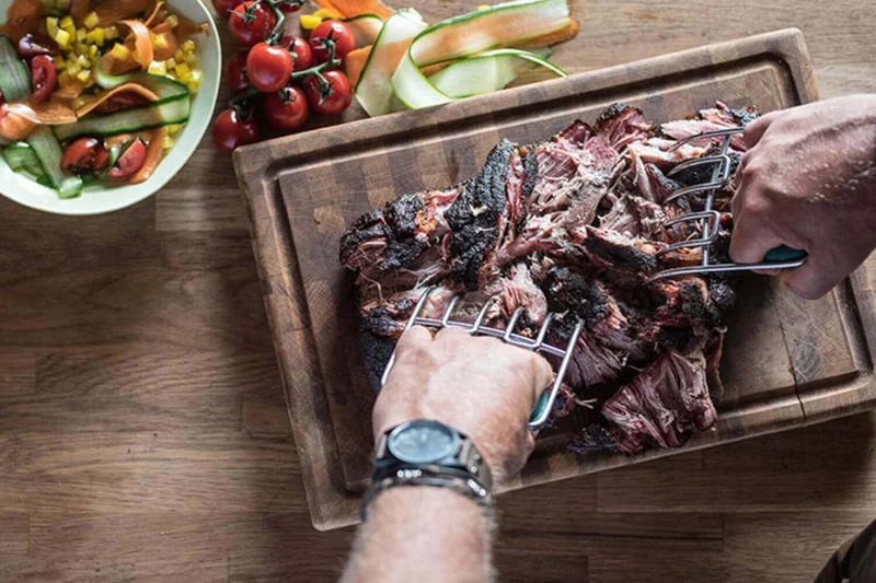 Set de 2 déchiqueteurs à viande Big Green Egg en acier inoxydable