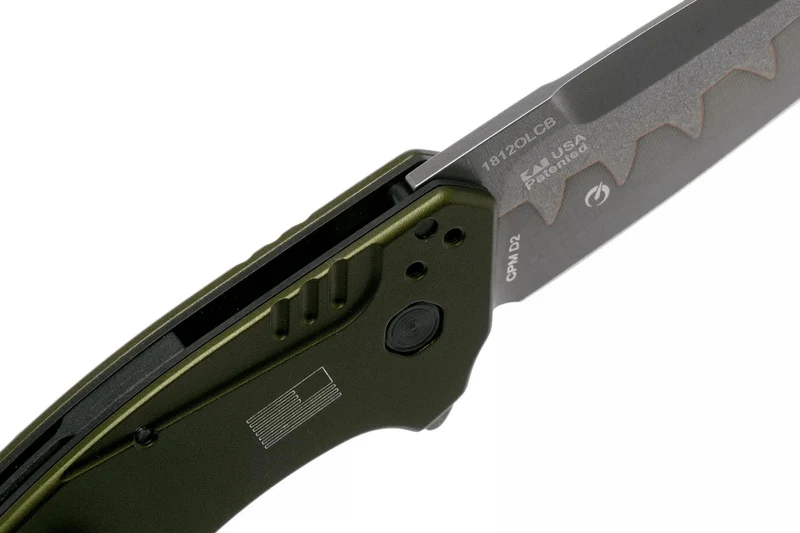Couteau pliant Kershaw Dividendo Compo KS.1812OLCB deux aciers manche en aluminium 10,8cm