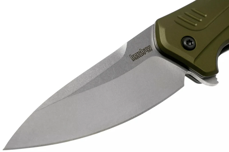 Couteau pliant Kershaw Link Olive KS.1776OLSW manche en aluminium anodisé vert 11,2cm