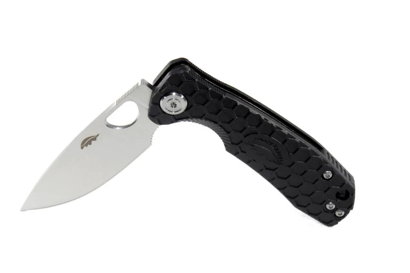 Couteau pliant Honey Badger Flipper Small 01HO008 manche nylon / fibres de verre noir 9,4cm