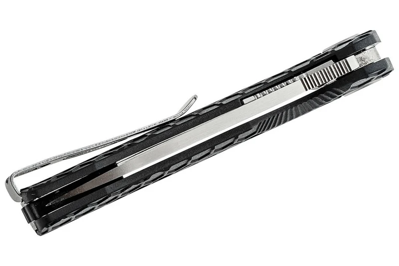 Couteau pliant Honey Badger Flipper Small 01HO008 manche nylon / fibres de verre noir 9,4cm