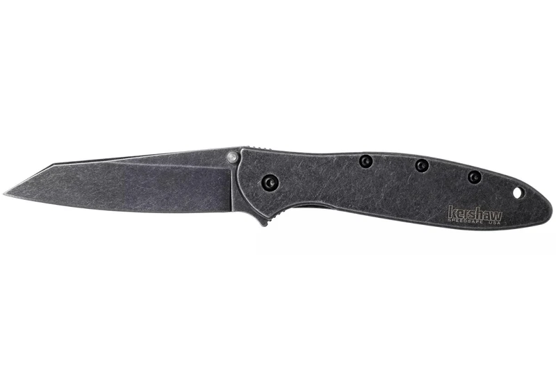 Couteau pliant Kershaw Random Leek Blackwash KS.1660RBW manche en acier inox 10,2cm