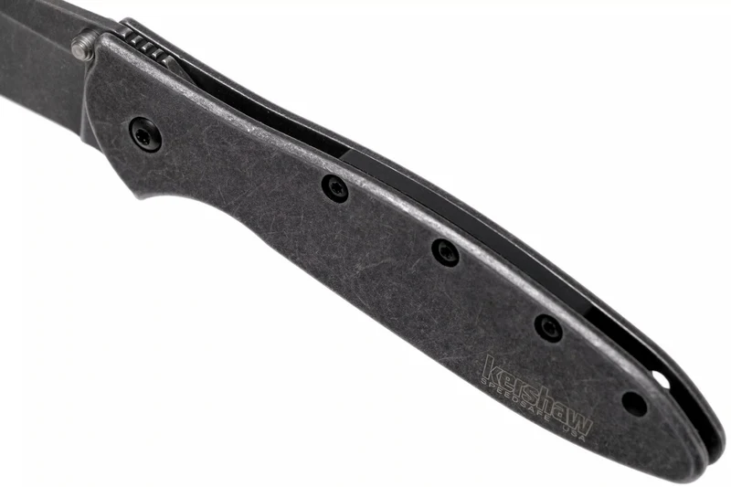 Couteau pliant Kershaw Random Leek Blackwash KS.1660RBW manche en acier inox 10,2cm