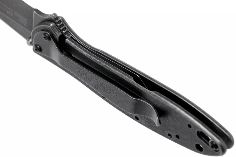 Couteau pliant Kershaw Random Leek Blackwash KS.1660RBW manche en acier inox 10,2cm