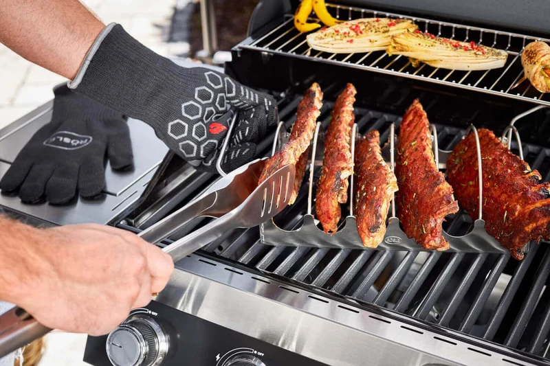 Pince à barbecue premium Rösle 47cm en acier inoxydable 18/10