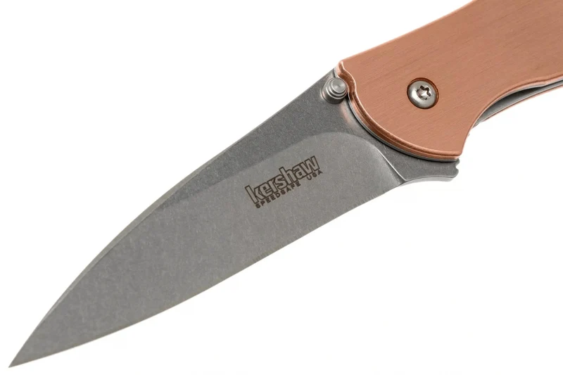 Couteau pliant Kershaw Leek Copper KS.1660CU manche en cuivre 10,3cm
