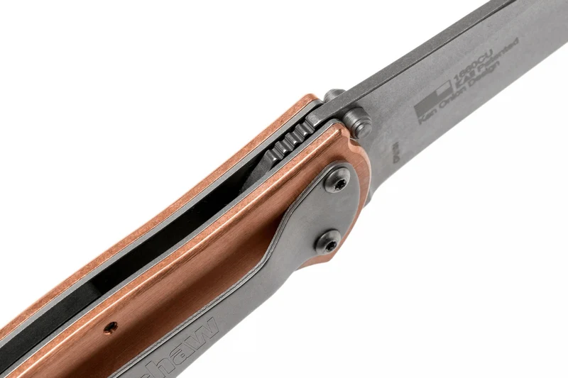 Couteau pliant Kershaw Leek Copper KS.1660CU manche en cuivre 10,3cm