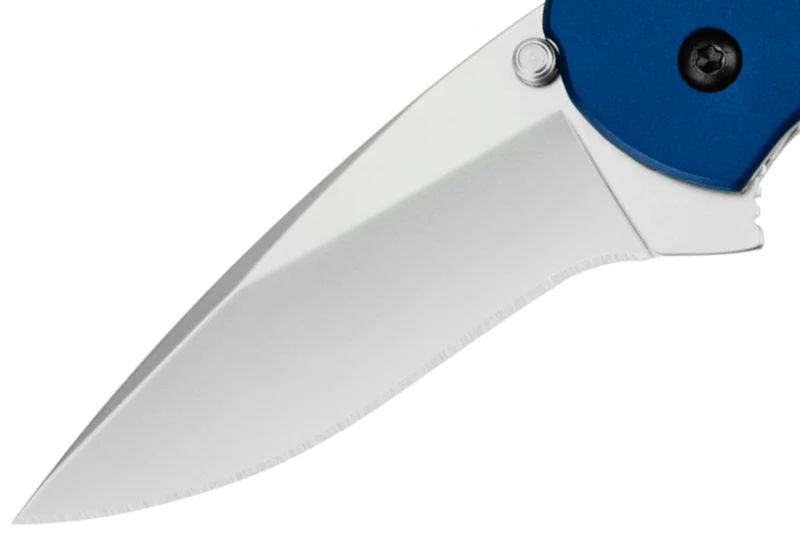 Couteau pliant Kershaw Scallion Navy Blue KS.1620NB manche en aluminium anodisé bleu 8,9cm