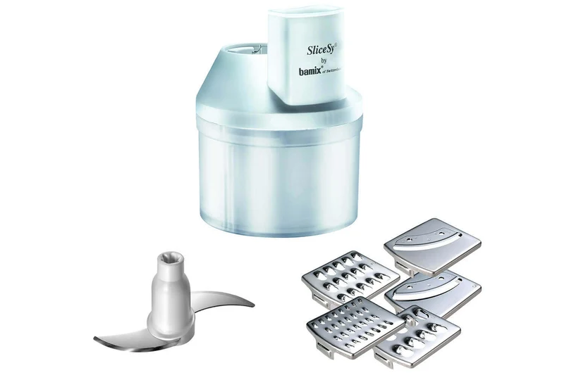 Coffret Bamix SuperBox blanc - Bamix M200 Swissline + SliceSy et accessoires