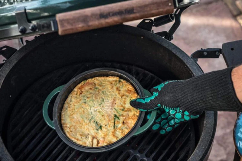 Gant de barbecue Big Green Egg EggMit en coton et fibres d'aramide