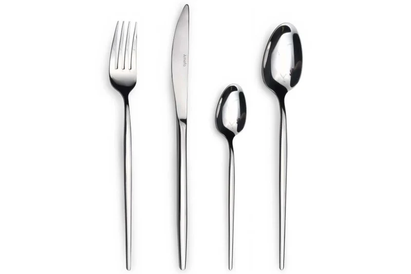 Ménagère 24 couverts Amefa Soprano tout inox 18/0