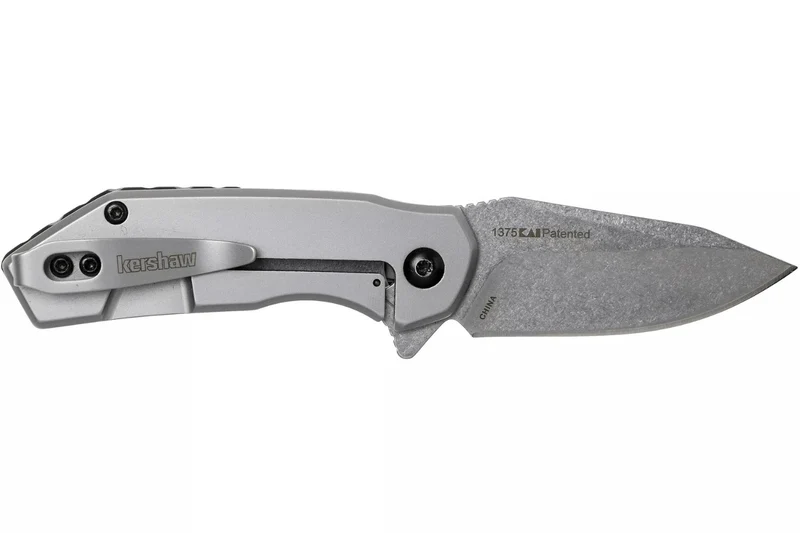 Couteau pliant Kershaw Valve KS.1375 manche en nylon/fibre de verre argenté 8,3cm