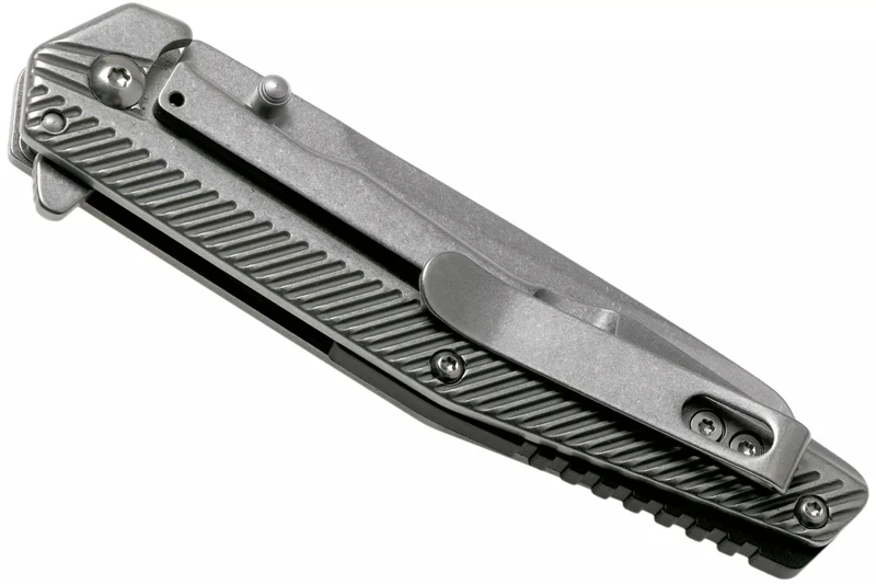 Couteau pliant Kershaw Topknot KS.1368 manche en acier inoxydable 10,8cm