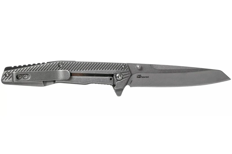 Couteau pliant Kershaw Topknot KS.1368 manche en acier inoxydable 10,8cm