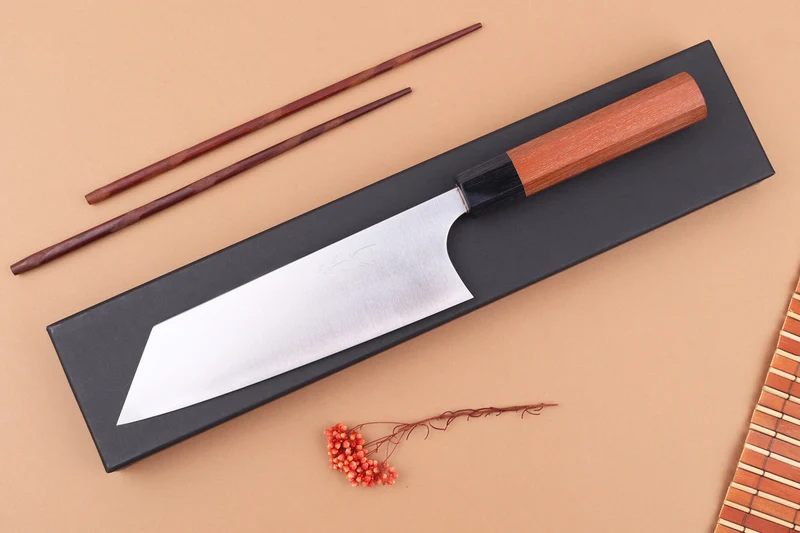 Couteau bunka japonais artisanal Shibata Koutetsu R2 18cm
