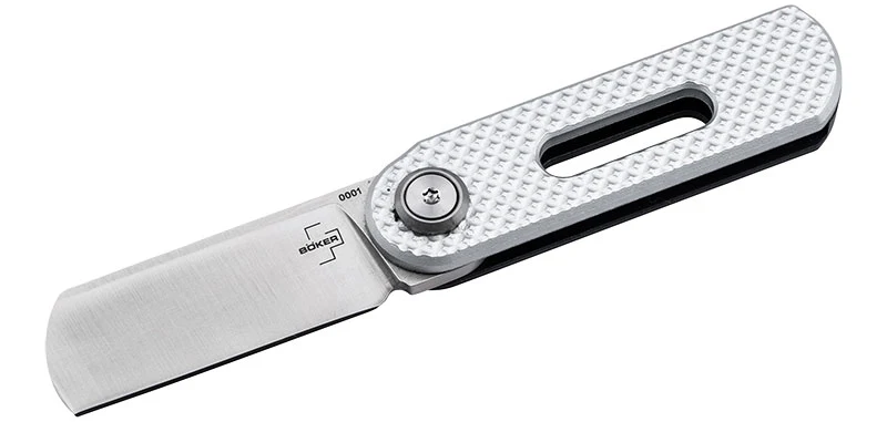 Couteau Gris Boker Plus Ovalmoon Swivel