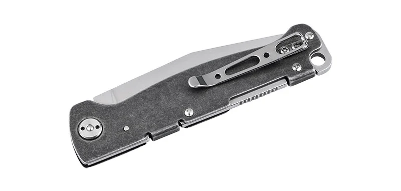 Couteau Gris Clip point Boker Plus Atlas Backlock