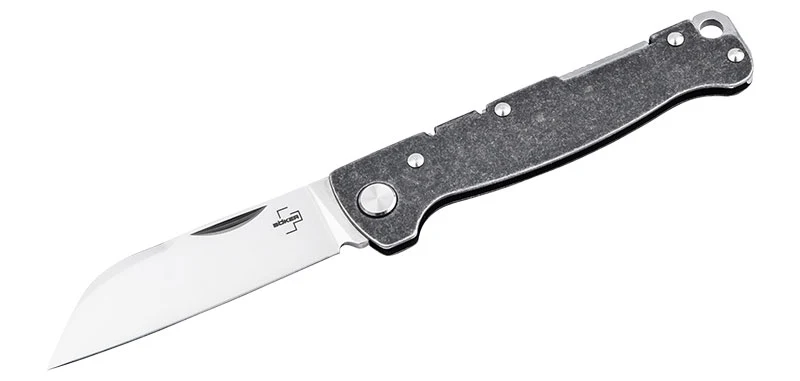Couteau Gris Sheep Foot Boker Plus Atlas Backlock