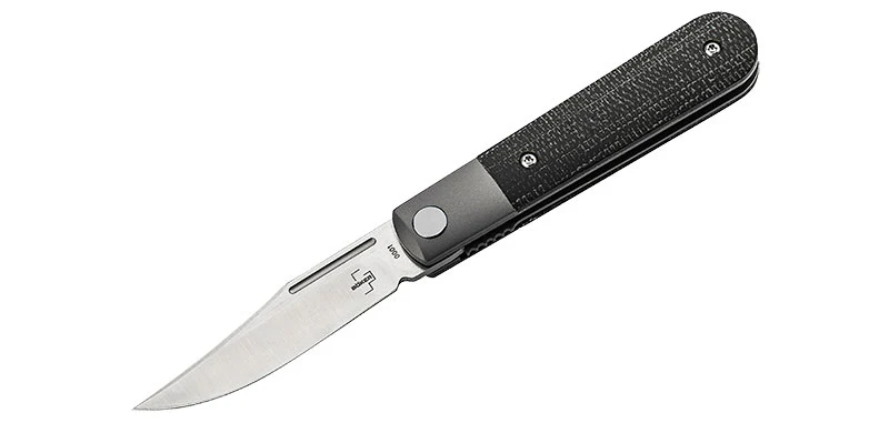 Couteau Moderne Gris et Noir Boker Plus