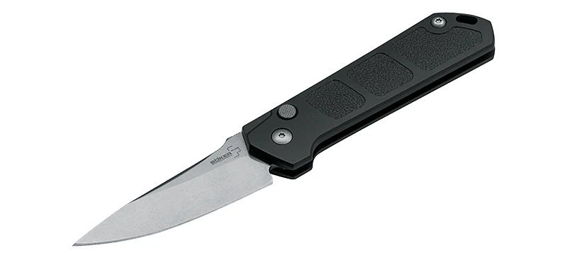 Couteau Automatique Stonewash Böker Plus Kihon