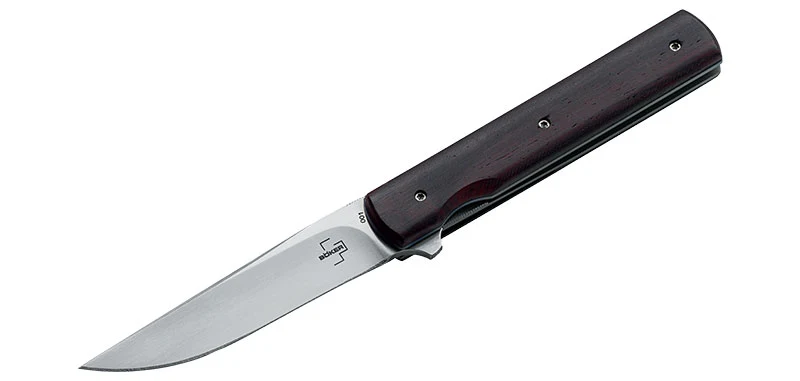 Couteau Urbain Trapper Liner Cocobolo Böker Plus