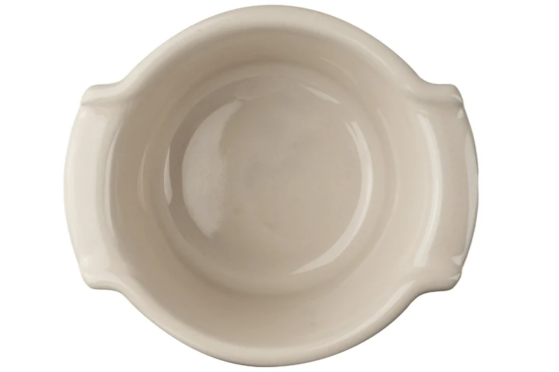 Duo ramequins Peugeot Appolia en céramique écru diamètre 11cm