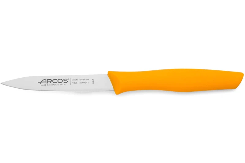 Couteau d'office Arcos Nova 10cm manche moutarde