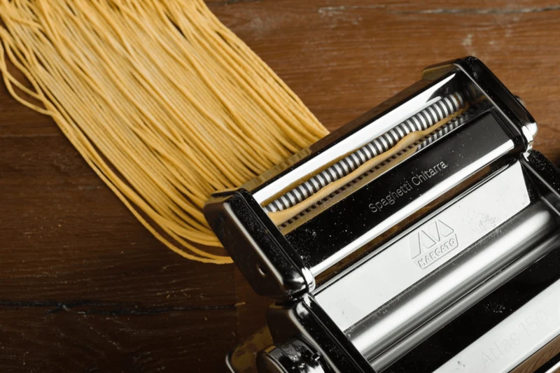 Accessoire à spaghetti alla chitarra pour machine à pâtes Marcato Atlas 150